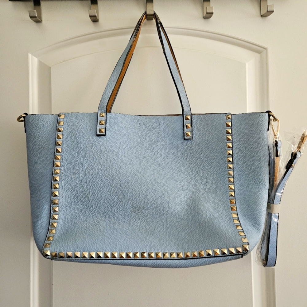 🟣BOGO Blue tote bag